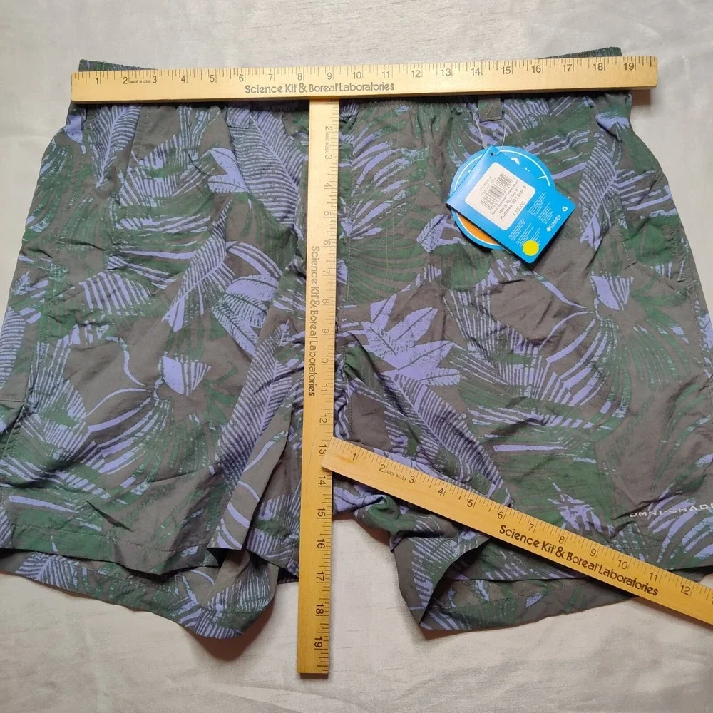 Columbia PFG Men XL Super Backcast Navy Hawaiian Nylon 6